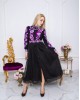 Купити вишиту сукню Жанетта (чорний)  в Україні від виробника Галичанка фото 1>