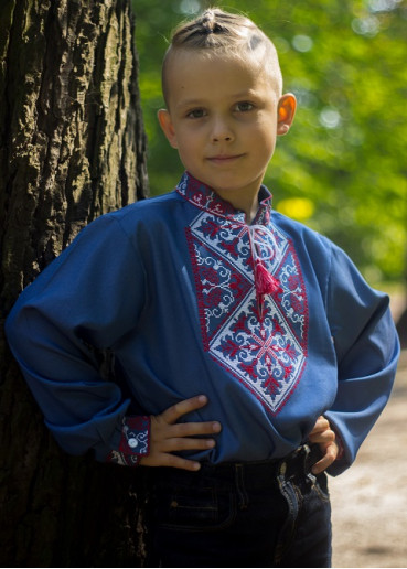 Hoverla for boys ( blue jeans with red and white)
