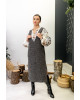 Купити вишиту сукню Сарафан ( меланж сірий) в Україні від виробника Галичанка фото 2