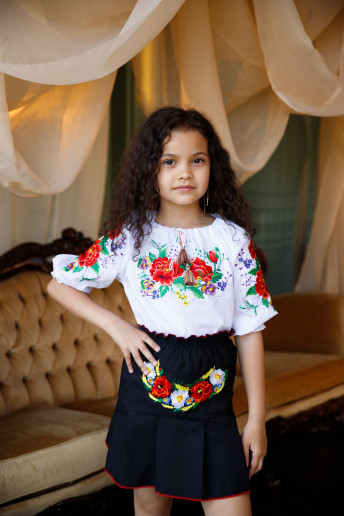Вышиванка для девочки Лада – купить в Украине от Галычанка	