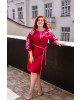 Вишневе вишите плаття великого розміру Азалія у Львові від Галичанка фото 1>
