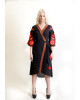 Купити вишиту сукню Дерево життя (чорна) в Україні від виробника Галичанка фото 1>