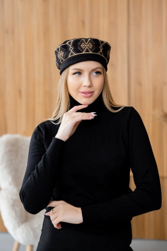 Берет (чорний)