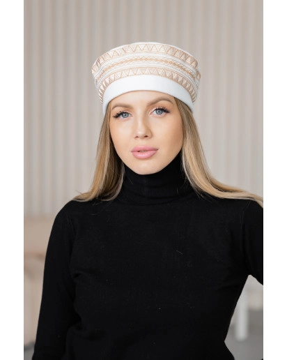 Берет  Гармонія (білий)