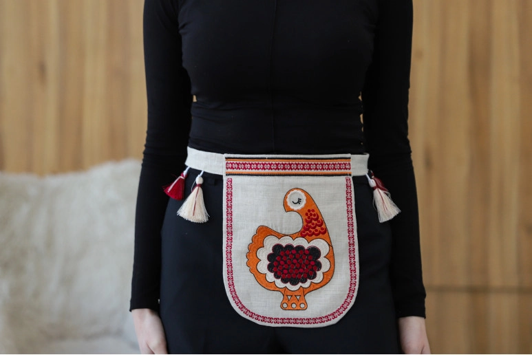 Курочка (беж-меланж)