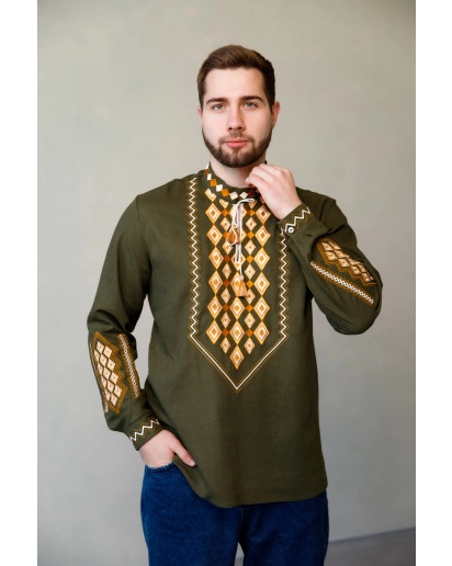 gorian (khaki with gold)