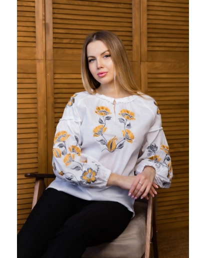 Елеонора (біла з сріблом)