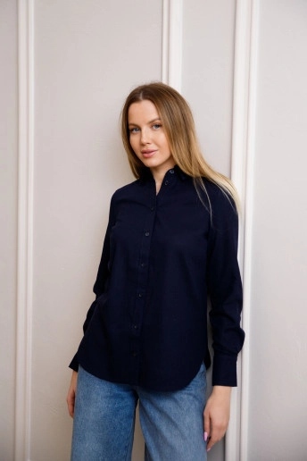 Футболка женская с принтом Casual  женская Класическая (темно синяя) – купить в Украине от Галычанка