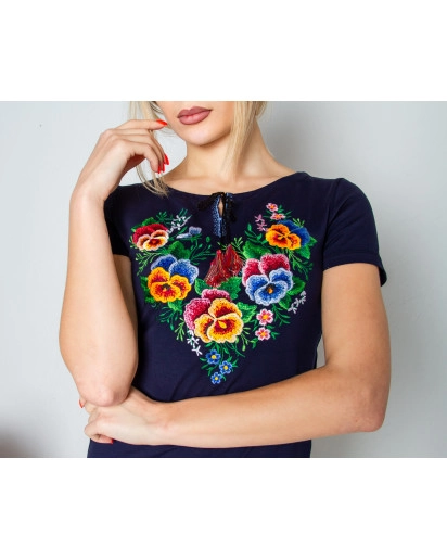 Анютка темно синяя