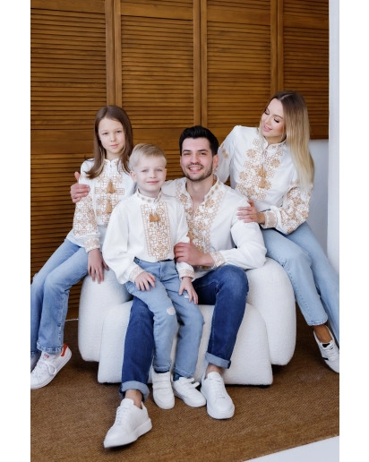 family look Jaromirchiki  (mleczny z beżem)