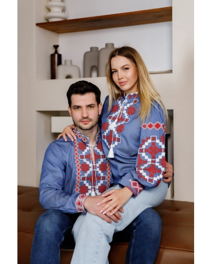 комплект Яромира (джинс с крас.)