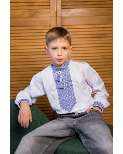 Danulo (biały z niebieskim)