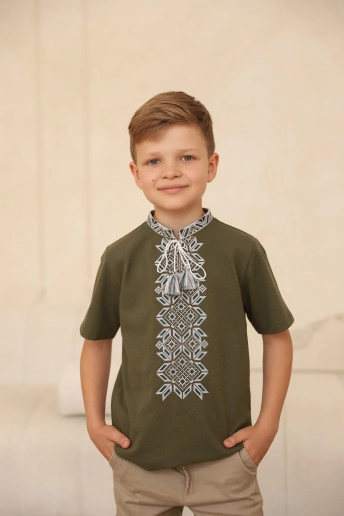 Tumko (khaki z zielenią)