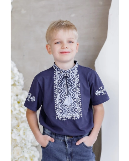 Zorianchuk  (indigo blue with white and blue)