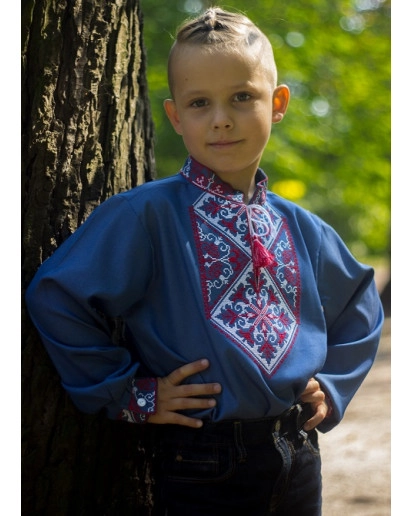 Hoverla for boys ( blue jeans with red and white)