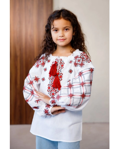 Angelina (white with red)