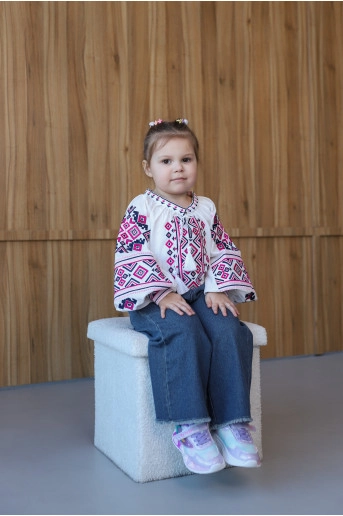 Вышиванка для девочки Зіронька (фукція) – купить в Украине от Галычанка	