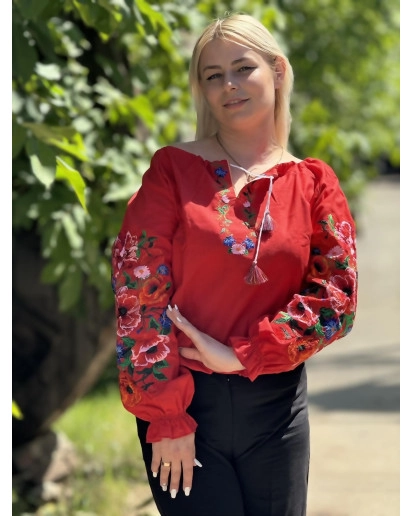 Пламенный вихрь (красная)