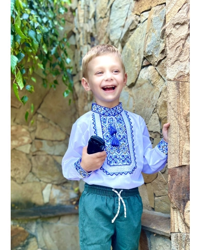 Молодший Капрал плюс (біла з синім)