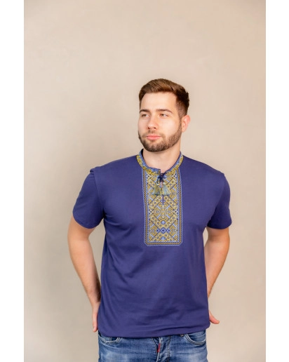 Ostap (indigo blue with yellow-blue)
