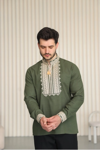 Cvitan  (khaki with beige)