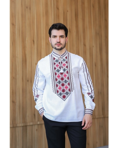 Еней (біла з червоно-чорним)