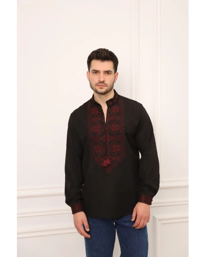 Яромир (чорний з вишневим)