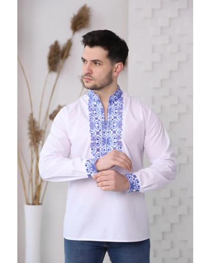 Полковник плюс (белая с синим)