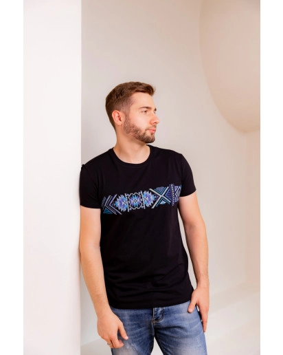 Petros (czarny z niebieskim)