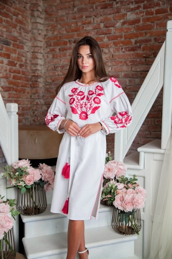 Vyshyvanka dress Viktoria  | galychanka.com.ua