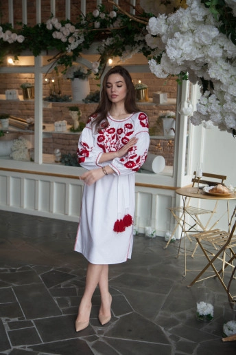 Vyshyvanka dress Viktoria  | galychanka.com.ua