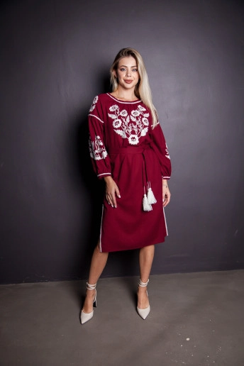 Vyshyvanka dress Viktoria  | galychanka.com.ua