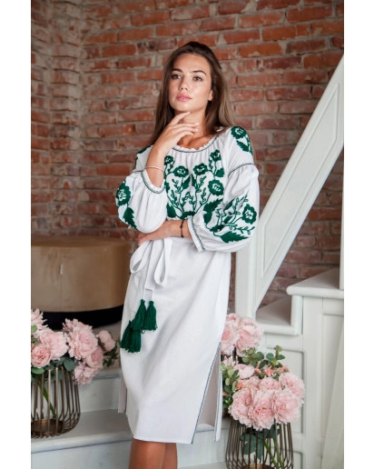Viktoria (biały z zielonym)