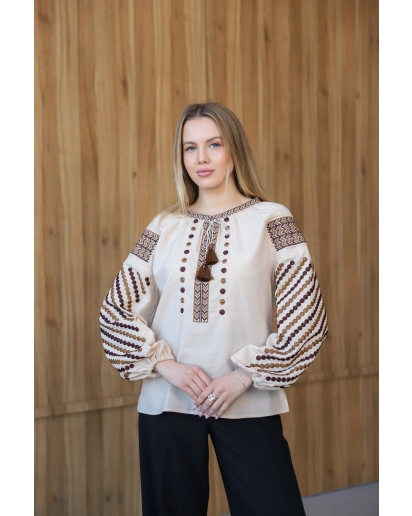 Злагода (бежева св. з  коричневим)