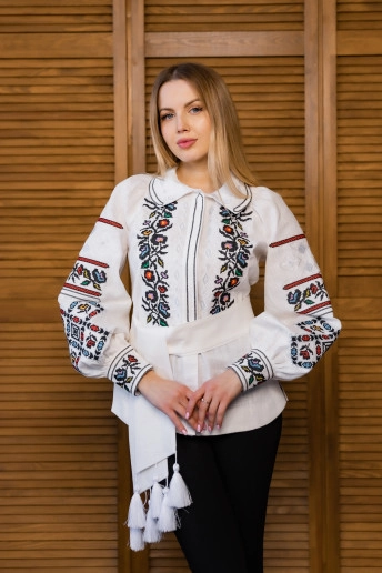 Купить вышиванку женскую Милорада в Украине от Галычанка