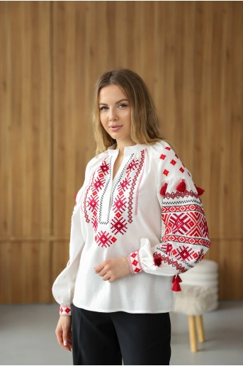 Wyszywanka damska Omriyana (czerwona) w Polsce od Galychanka