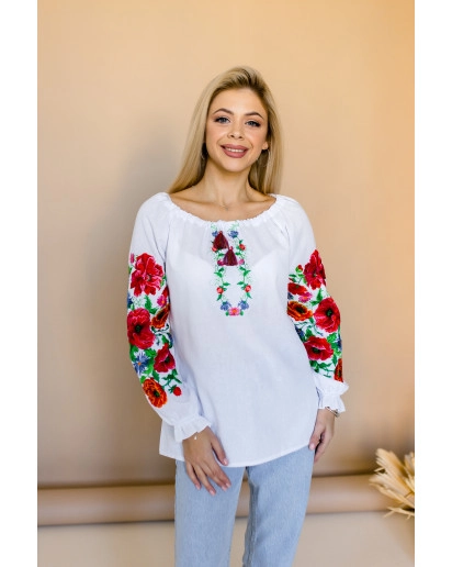 Polymianuy vuhor  (white with red)