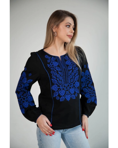 Владана  (черная с синим)