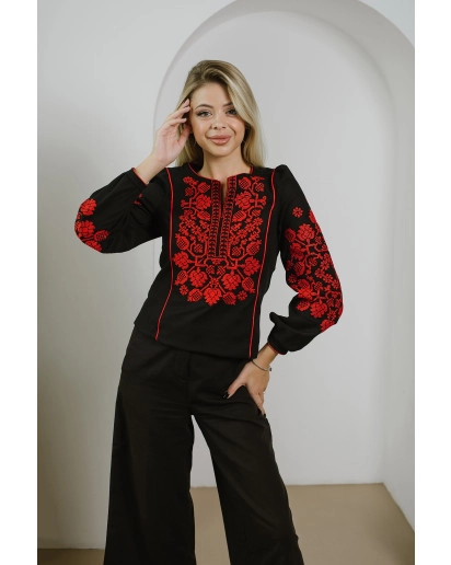 Vladana  (black with red)