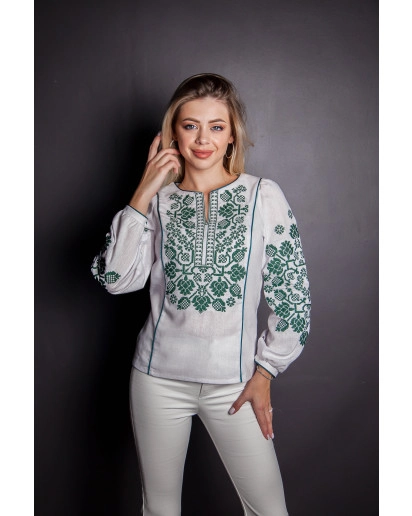 Владана (біла з зеленим)