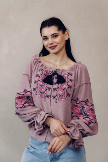 Elegance (beż z karmazynem)