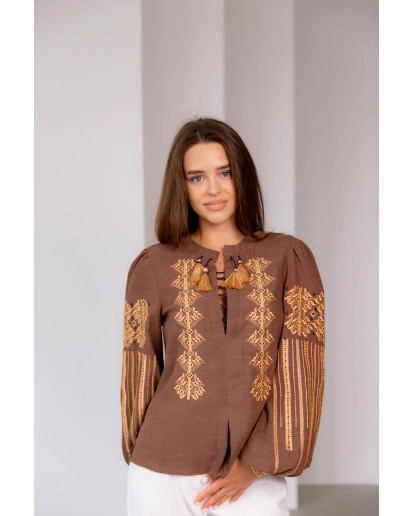 Zalisia (brown with gold)