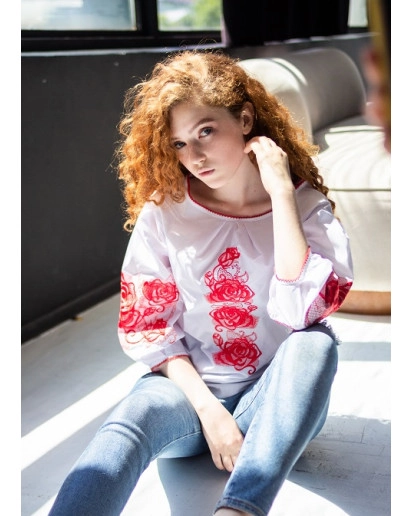 Mirazh (white with red)
