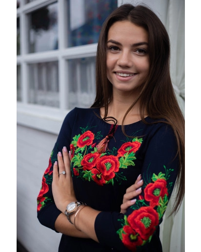 Makivka+ dark blue