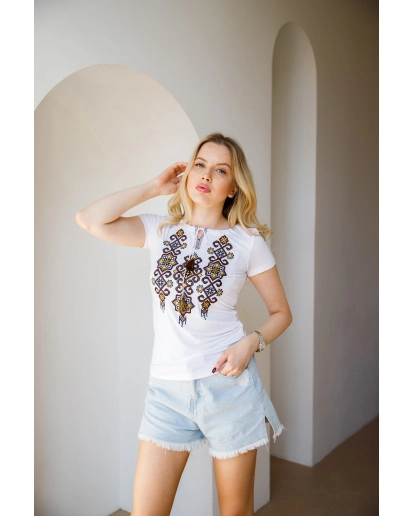 Ellada  (white with gold)